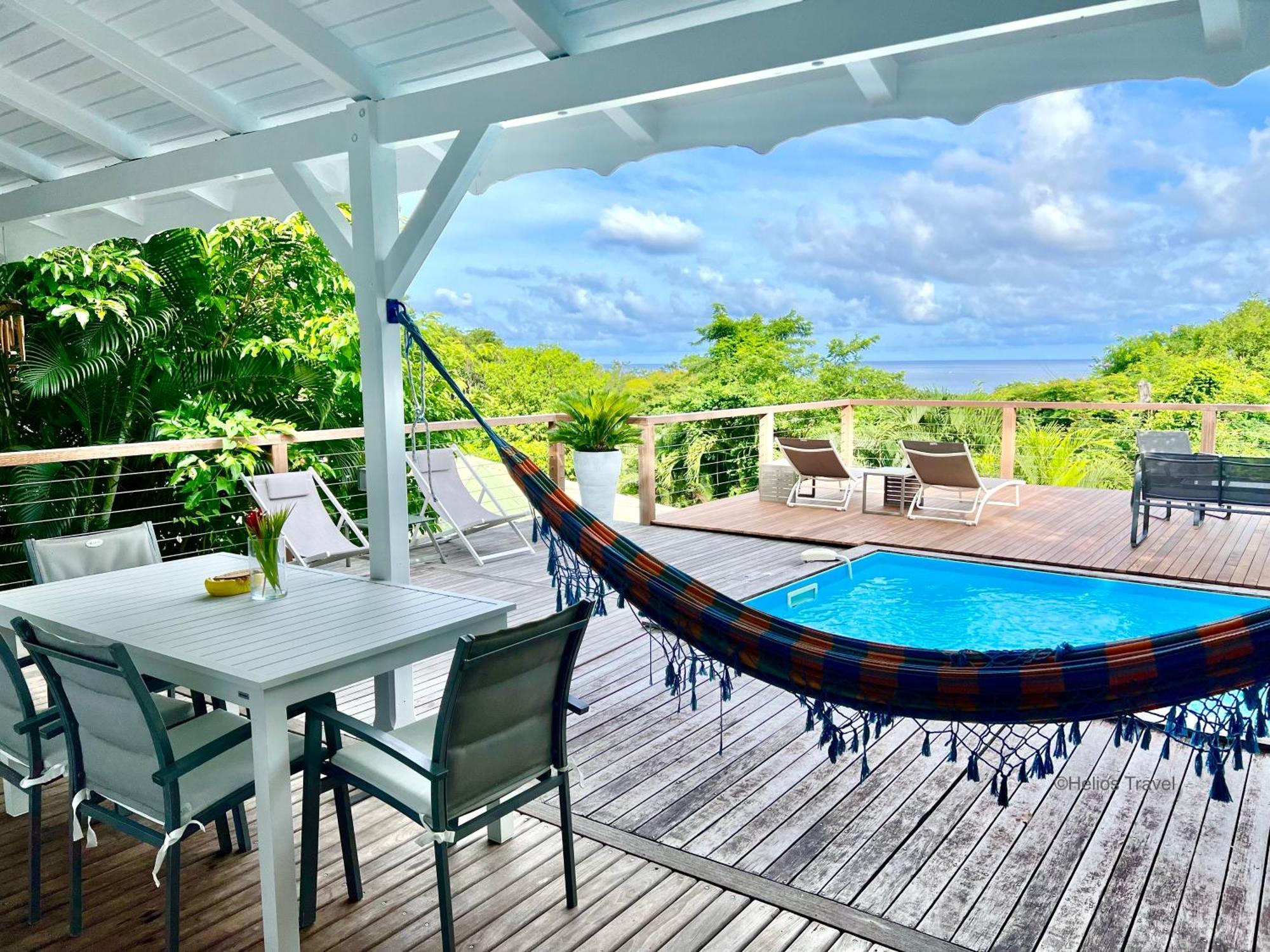 Case Coco Pointe Batterie. Piscine, Vue Mer, 4 P. Деше Экстерьер фото